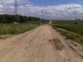 Fahradtour entlang des Grubenrandes